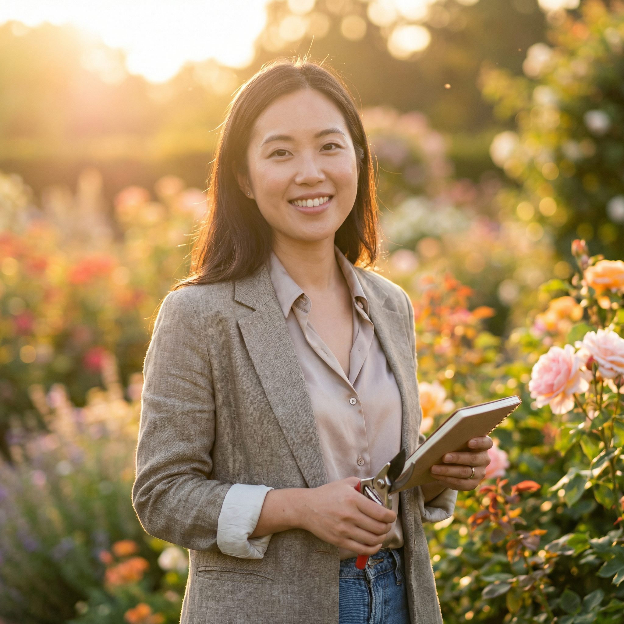 高清3D动漫园艺设计顾问王芷萱