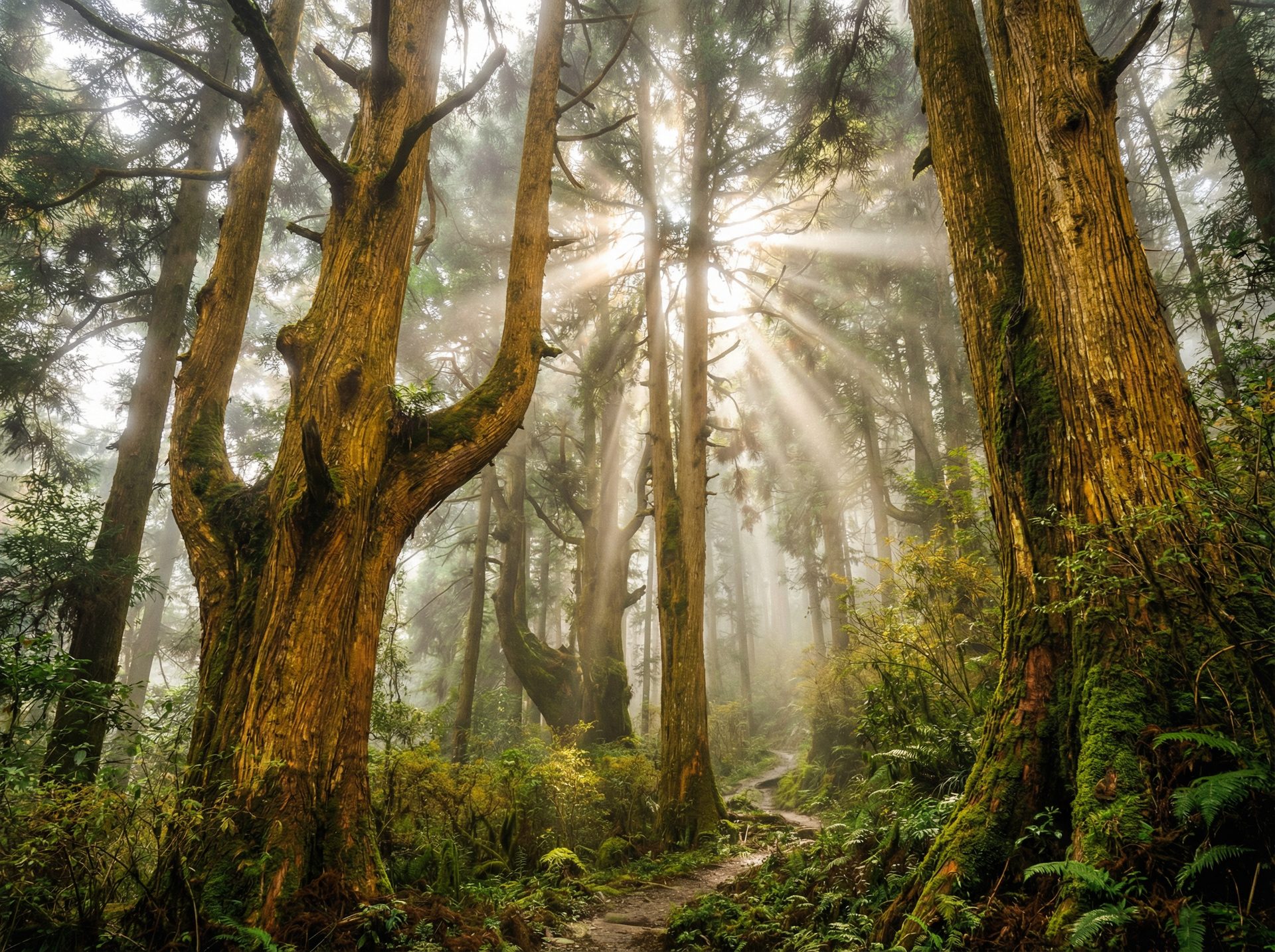 高清3D动漫视频：金丝楠木古树群落探访