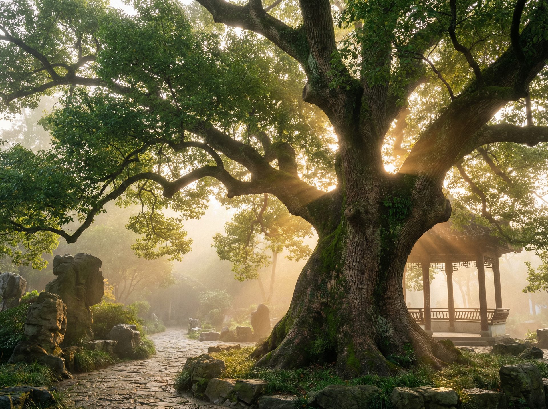 高清3D动漫视频：千年古樟树的守护故事